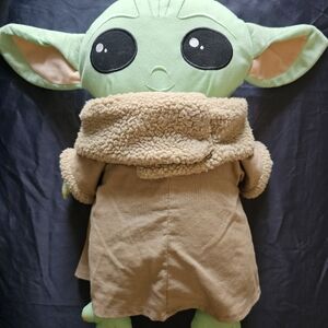 STAR WARS THE MANDALORIAN Baby Yoda Grogu Stuffed Large 19" PLUSH